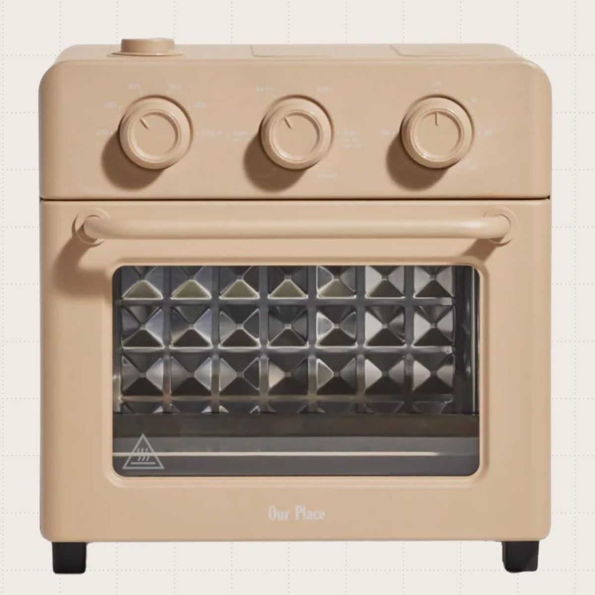Our Place Wonder Oven in beige finish.
