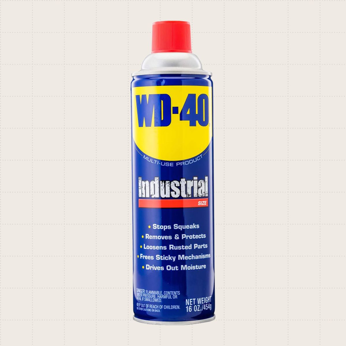 A 16-ounce can of WD-40.