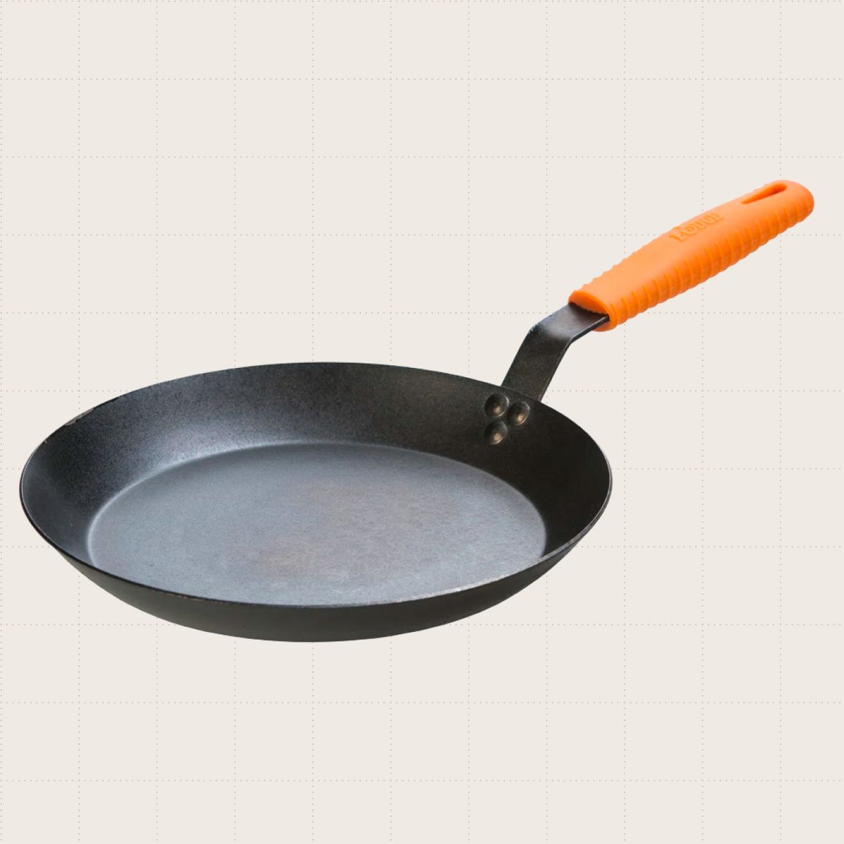 Lodge 12-Inch Seasoned Carbon Steel Skillet