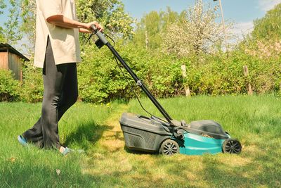How To Make Lawn Mowing Easier on Your Joints
